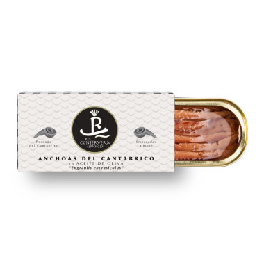 Nevis Excl Anchovas Cantabrico Azeite 10-12 47g
