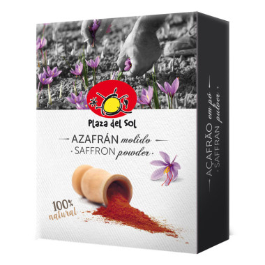 Plaza del Sol Açafrão Pó 4 Saquetas 0,24g